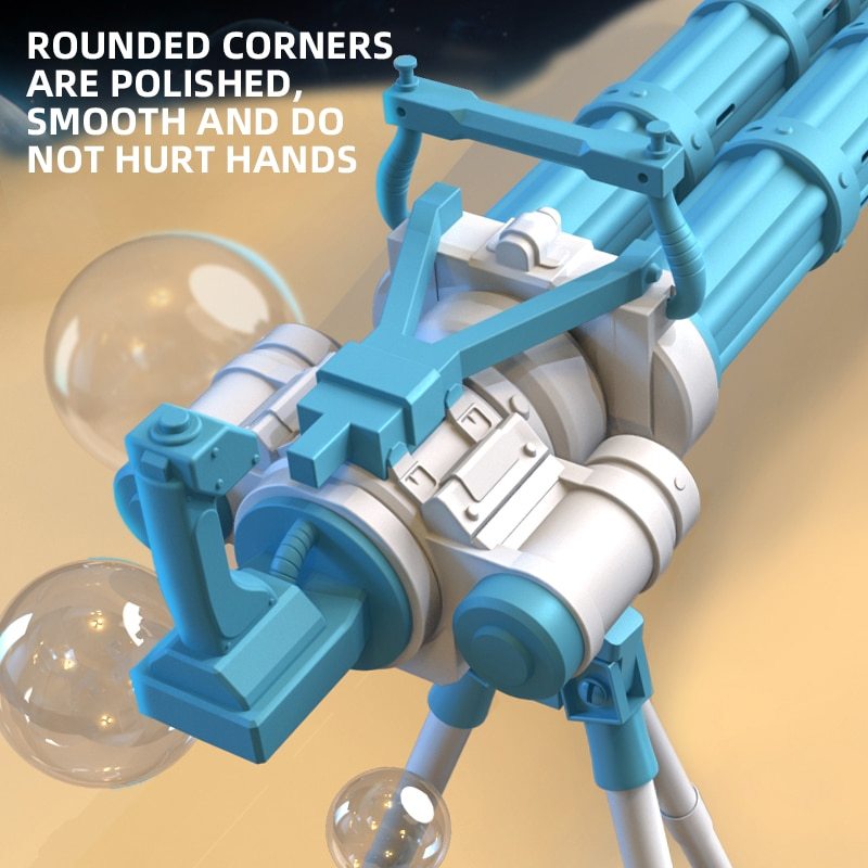 Super Big Double-Tube Bubble Gun Machine Outdoor Blowing Soap Bubble Maker Toy Automatic Water Toy For Children Birthday Party - Image 10