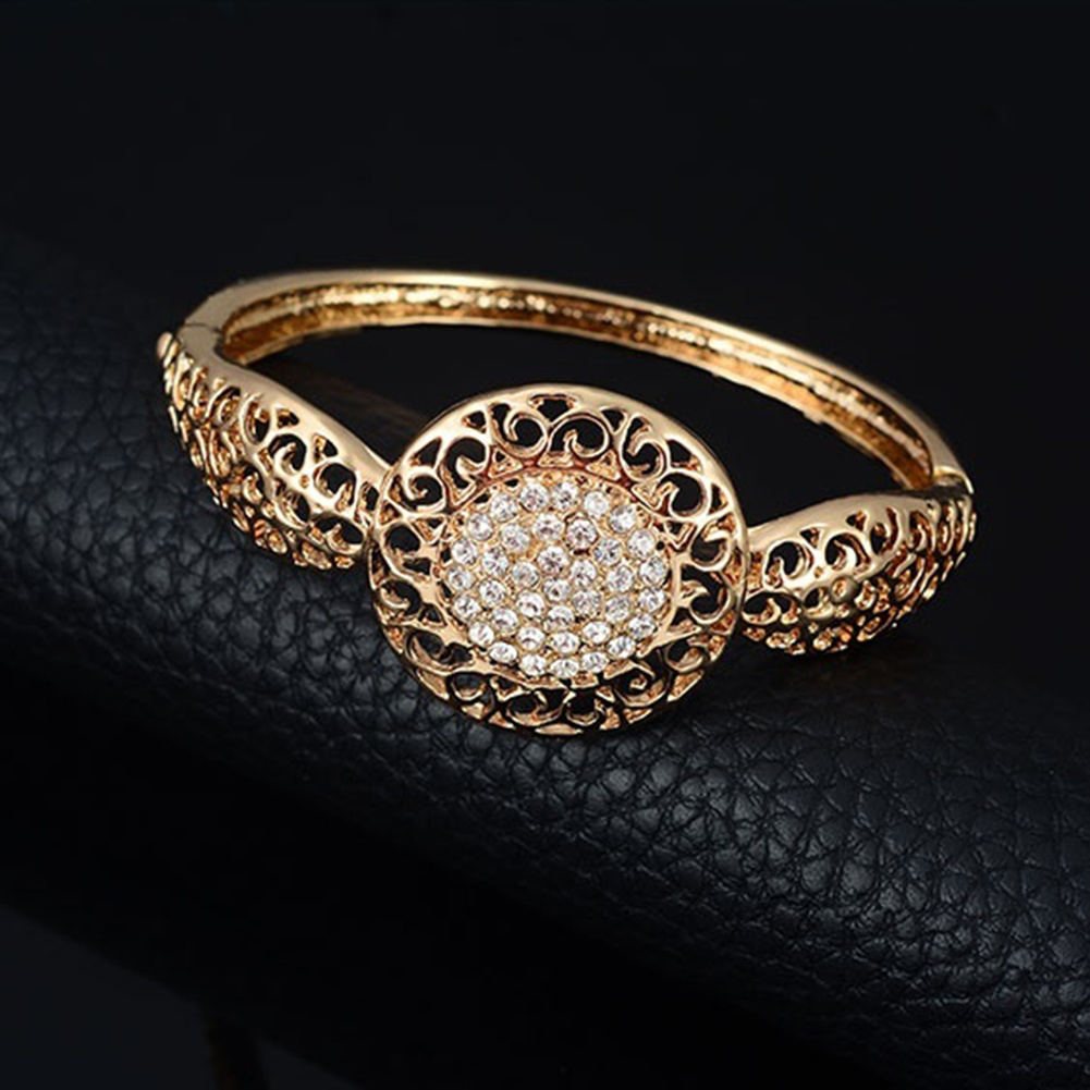 Jewelry Necklace Earrings Ring Bracelet Set Four Piece Set - Image 3