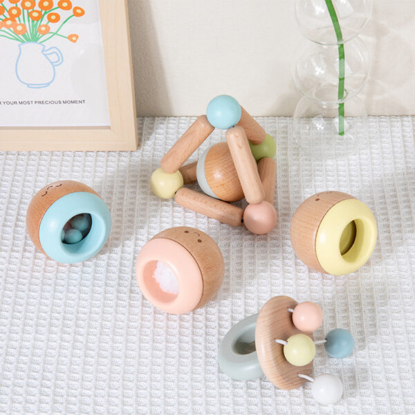 Infant Sensory Five-piece Set Tumbler Beech Educational Toys - Image 8