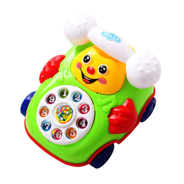 Pull string small smiley face simulation phone toy - Image 4