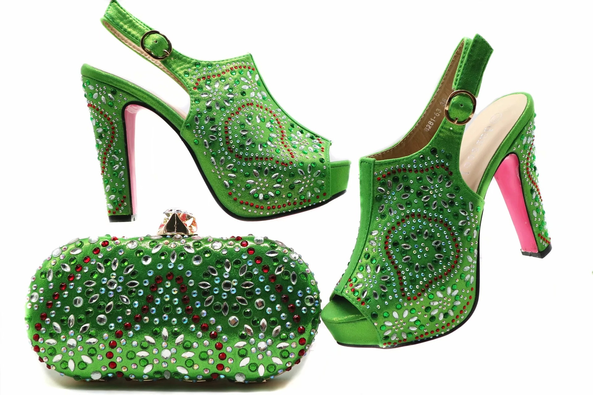 Western Style Shoes And Bag Set Summer - Image 5