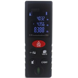 New Digital Laser Distance Meter 40m 60m 80m 100m Laser Rangefinder Level Area Volume Measuring Gauge diastimeter tape measure