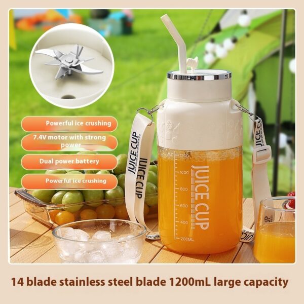 Wireless Portable And Versatile Large Capacity Electric Juicer - Image 6