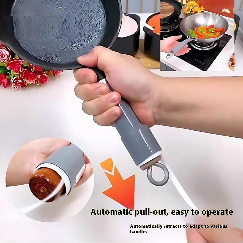 Anti-scald Stainless Steel Pot Sets Of High Temperature Resistant Pot Handle Sleeve - Image 7