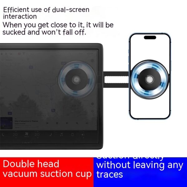 Vacuum Suction Cup Car Phone Holder - Image 8