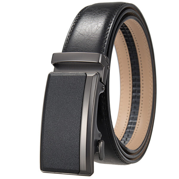 Men's Business Leather Split Leather Belt - Image 9