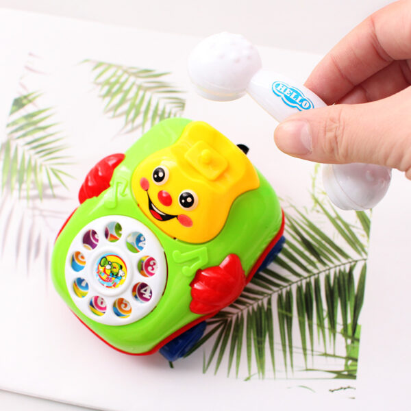 Pull string small smiley face simulation phone toy - Image 3