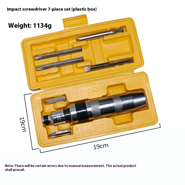 14-piece Set Impact Screwdriver Head Set Machine Repair Screwdriver Batch Suit Iron Box Chrome Vanadium Steel Tools Suit - Image 4