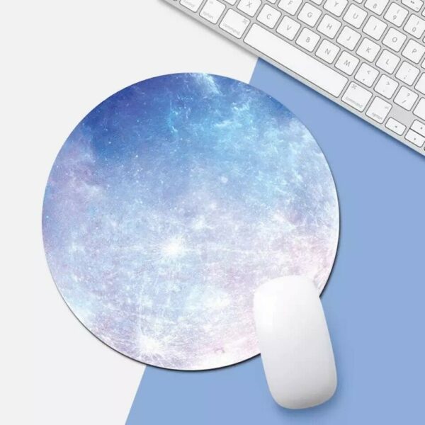 Space Round Mouse Pad PC Gaming Non Slip Mice Mat For Laptop Notebook Computer Gaming Mouse Pad - Image 7