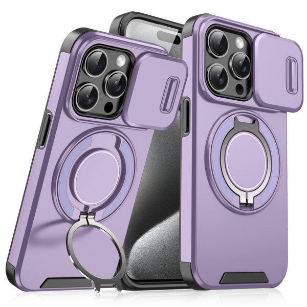 New Sliding Window Bracket Drop-resistant Phone Case - Image 5