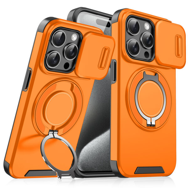 New Sliding Window Bracket Drop-resistant Phone Case - Image 3