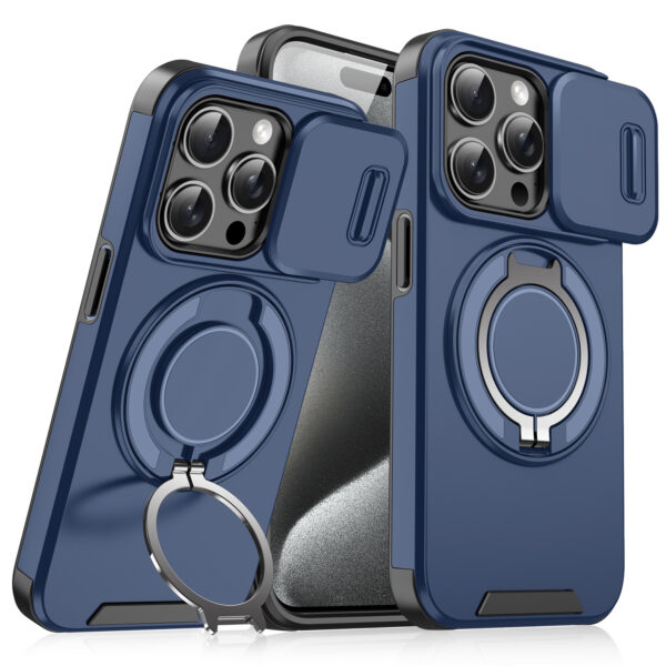 New Sliding Window Bracket Drop-resistant Phone Case - Image 4