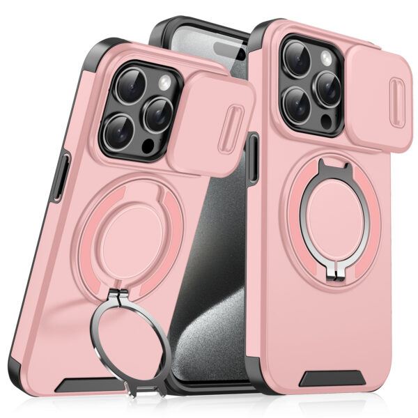 New Sliding Window Bracket Drop-resistant Phone Case - Image 2