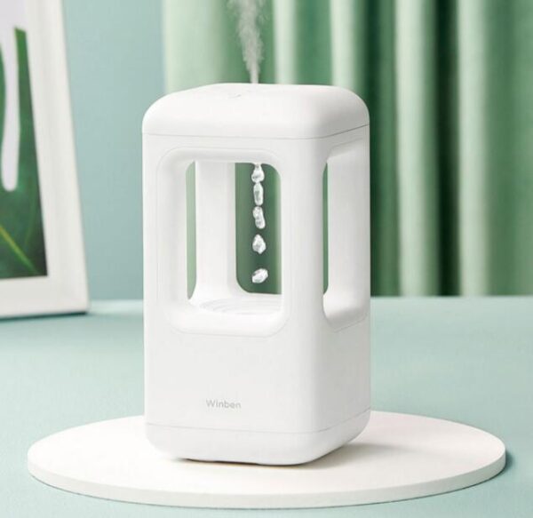 New Air Humidifier Home Quiet Bedroom Anti-Gravity Water Drop Humidifier Atmosphere Light - Image 7
