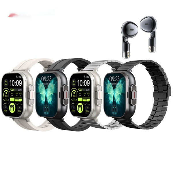 Cross-border New Arrival Smart Watch TWS Bluetooth Headset Two-in-one Heart Rate - Image 4