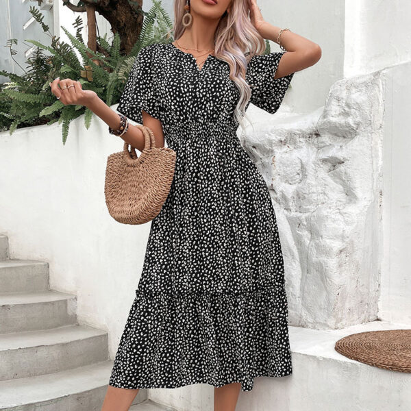 Fashion Special Women's Clothing Slim Print Dress - Image 4