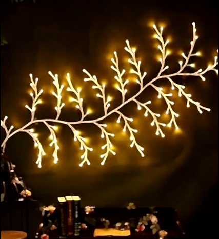 Vines With Lights Christmas Garland Light Flexible DIY Willow Vine Branch LED Light For Room Wall Wedding Party Decor - Image 5