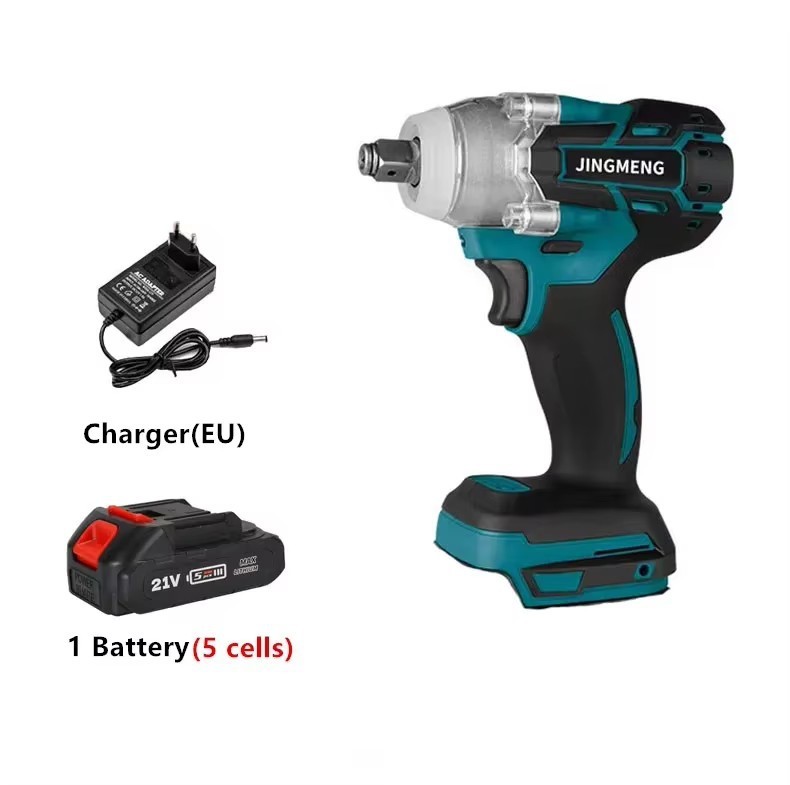 21V Brushless Electric Impact Wrench Hand Drill Power Tools - Image 5