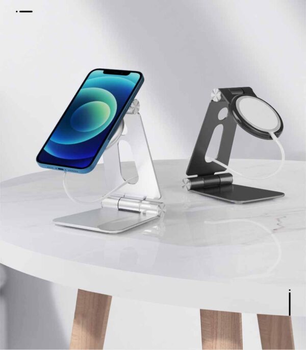 Desktop Vertical Adjustable Portable Mobile Phone Holder - Image 3