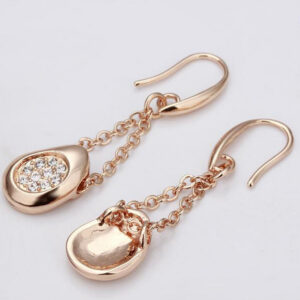 Couple Necklace Earrings Bracelet Ring Set Of Four