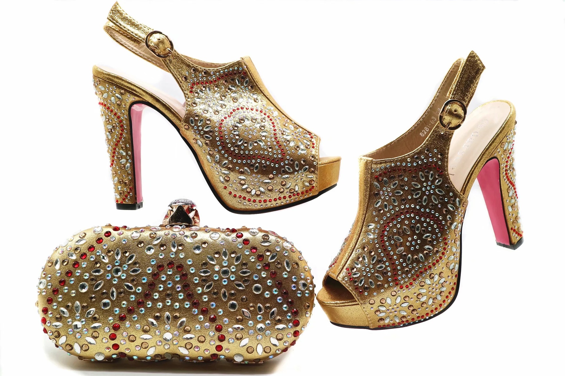 Western Style Shoes And Bag Set Summer - Image 3