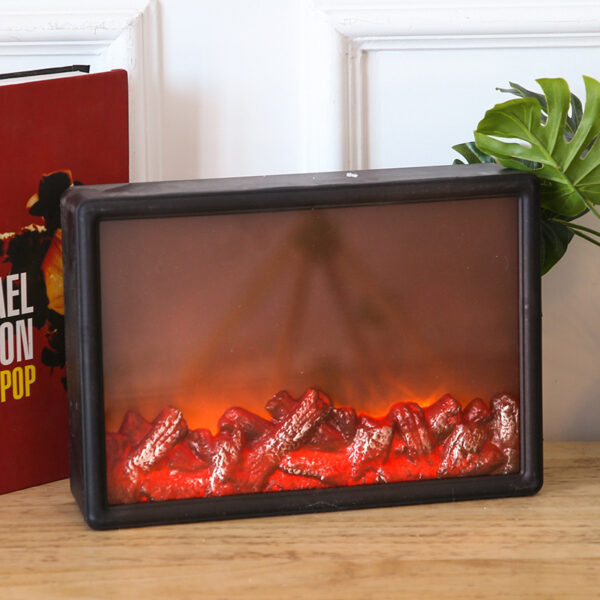 Simulation Of Carbon Fire Dynamic Home Christmas Lights Fireplace Hanging Lights - Image 9
