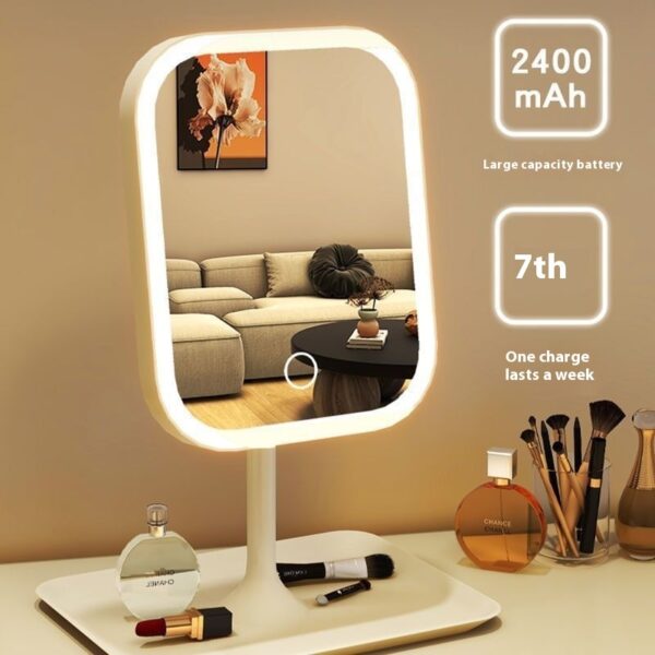 Makeup With Light Desktop Female Fill Light Small Mirror