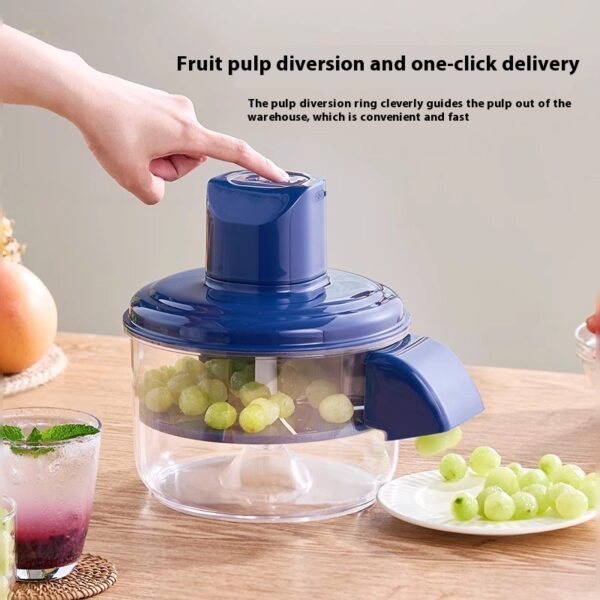 Automatic Electric Grape Peeler Electric Rechargeable Fruit Peeling Machine Hands-Free Skin Remover Home Kitchen Supplies Kitchen Gadgets - Image 2