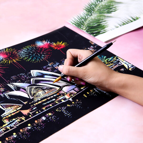 Scratch Painting - Kratzmalerei - Image 9