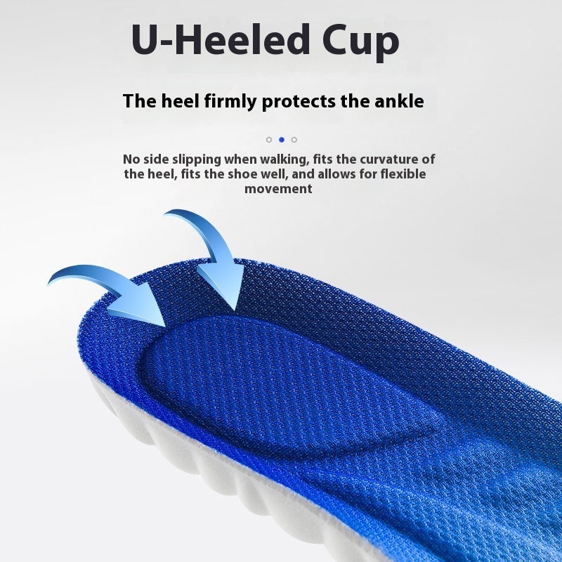 4D Shock Absorption Sports Comfortable Lightweight Insole - Image 4