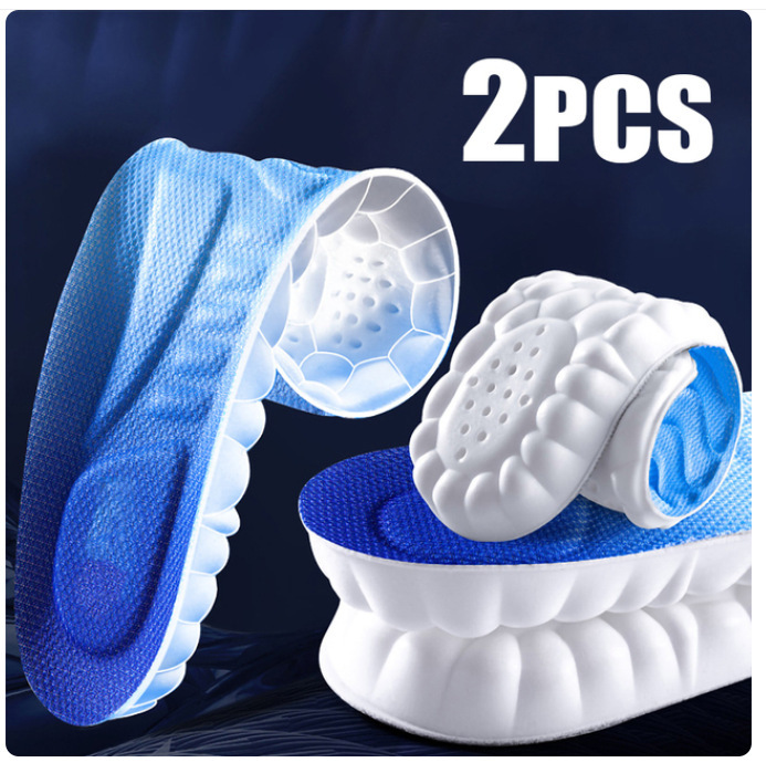 4D Shock Absorption Sports Comfortable Lightweight Insole - Image 2