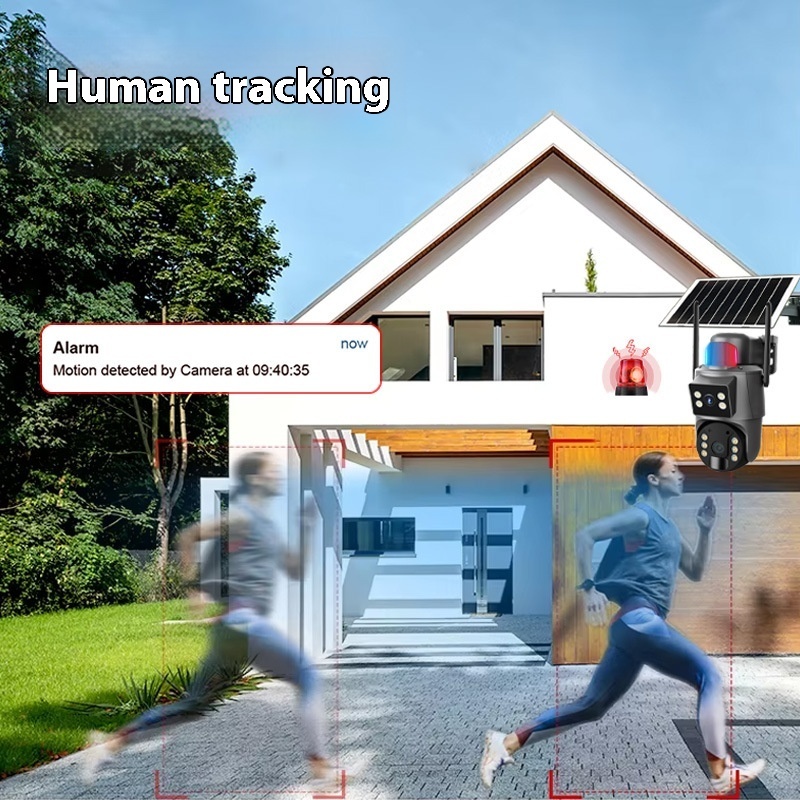 360 Night Vision 6 Million HD Night Vision Full Color Solar Camera - Image 5